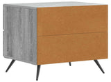 Bedside Cabinet 2 pcs Grey Sonoma 43 x 34.5 x 47.5 cm 895458