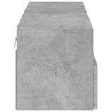TV Wall Cabinet Concrete Grey 100x30x30 cm Engineered Wood 836888