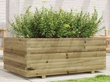 Garden Planter 90x60x49.5 cm Impregnated Wood Pine 847387