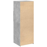 Highboard Concrete Grey 45x42.5x124 cm Engineered Wood 846169