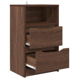 Bedside Tables 2 pcs Brown Oak 40 x 30 x 467 cm Engineered Wood 888922