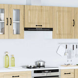 Kitchen Wall Cabinet Kalmar Sonoma Oak Engineered Wood 853600