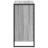 Sideboard Grey Sonoma 79 x 36 x 75.5 cm Engineered Wood 886597