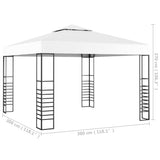 Garden Marquee 3x3 m White 48033