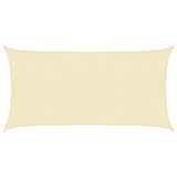 Sunshade Sail 160 g/m Cream 4x7 m HDPE 311190
