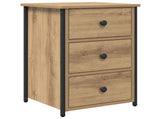 Bedside Cabinet 2 pcs Brown 40 x 36 x 60 cm Solid Reclaim Wood 871260