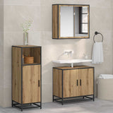 Bathroom Furniture Set with Door Artisan Oak 35 x 37.5 x 100 cm 883592