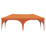 Pop-up Party Tent 575 x 288 x 245 cm Orange Oxford Fabric 42019888