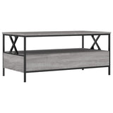 Coffee Table Grey Sonoma 100x51x45 cm Engineered Wood 835302