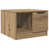 Coffee Table Artisan Oak 50x50x36 cm Engineered Wood 856849