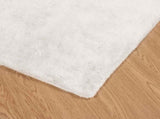 Anti-Slip Faux Rabbit Fur Rug OLITE Cream 140 x 200 cm 42021659