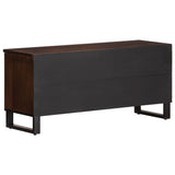 TV Cabinet Brown 100x34x46 cm Solid Wood Mango 377516