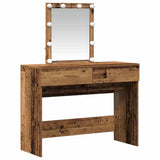 Dressing Table Old Wood 100 x 40 x 130 cm Engineered Wood 868840