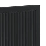 Wall-Mounted Headboard EDE Black Engineered Wood 896086