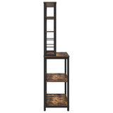 Kitchen Shelf Smoked Oak 100 x 40 x 168 cm Engineered Wood 883894