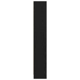 Bookshelf Black Oak 60 x 24 x 143 cm Engineered Wood 862467