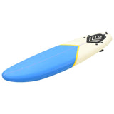 Surfboard 170 cm Blue and Cream 91687