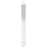Dining Table Legs 2 pcs White 90x cm Steel 4012733