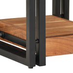 ZNTS Nightstand 30x30x40 cm Solid Acacia Wood 4016710