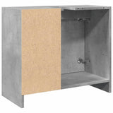 Sink Cabinet Concrete Grey 63x29x55 cm Engineered Wood 848132