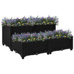 Raised Bed 80x80x38 cm Polypropylene 316538