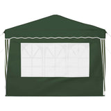 Pop-up Party Tent 288 x 288 x 245 cm Green Oxford Fabric 42019761