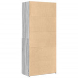Highboard Grey Sonoma 80x42.5x185 cm Engineered Wood 3281383