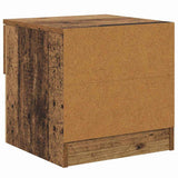 Bed Cabinet 2 pcs Old Wood 40 x 39 x 40cm Engineered Wood 880516