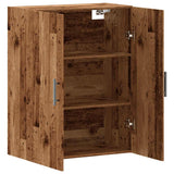 Wall Mounted Cabinet Old Wood 69.5x34x90 cm 857294