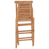 Folding Chairs 2 pcs 47x63x90 cm Solid Wood Teak 362755