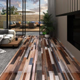 Self-adhesive PVC Flooring Planks 5.21 m 2 mm Multicolour 330192