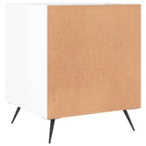 Bedside Cabinets 2 pcs High Gloss White 40x40x50 cm Engineered Wood 827505