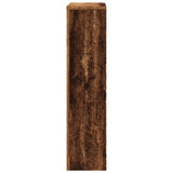 Radiator Cover Old Wood 104x20x82 cm Engineered Wood 852742