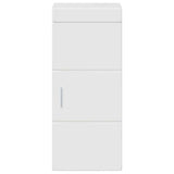 Bathroom Wall Cabinet TULUM High Gloss White 37 x 24.5 x 86 cm 880335