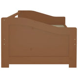 Day Bed Honey brown Solid pinewood 3-Seater 322166