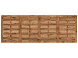 Garden Dinner Table Natural and Black 180 x 88.5 x 75 cm 901325