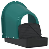 Chicken Nesting Boxes 4 pcs Wall-Mounted Dark Green Plastic 4104906