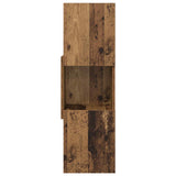 Corner Cabinet Old Wood 30.5x30x95cm Engineered Wood 889835