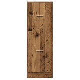 Apothecary Cabinet Old Wood 40x41x118 cm Engineered Wood 855203