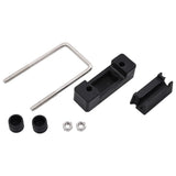 U Connector with Plastic for Fence Post 60x40 mm 25 Sets 144505