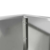 Planter Silver 75 x 75 x 60 cm Galvanised Steel 884048