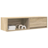 ZNTS TV Cabinet Sonoma Oak 100x31x25.5 cm Engineered Wood 861476