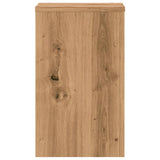 ZNTS Plant Stands 2 pcs Artisan Oak 30x30x50 cm Engineered wood 852923