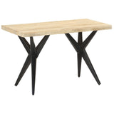 Dining Table 120x60x76 cm Solid Mango Wood 323560