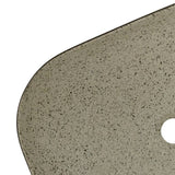 Countertop Basin Grey and Black Rectangular 48x37.5x13.5 cm Ceramic 155098