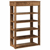 Shoe Rack Old Wood 60x30x98 cm Engineered Wood 859930