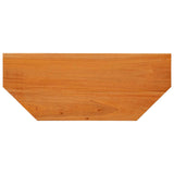 TV Cabinet Natural 100 x 40.5 x 46 cm Solid Mahogany Wood 42009935