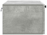 Wall-Mounted TV Cabinet Concrete Grey 78.5 x 31 x 30 cm 898038