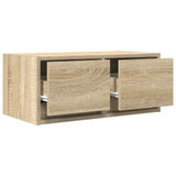 TV Cabinets 2 pcs Sonoma Oak 60x31x25.5 cm Engineered Wood 861495