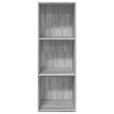 Bookcase Grey Sonoma 40x30x114 cm Engineered Wood 857872
